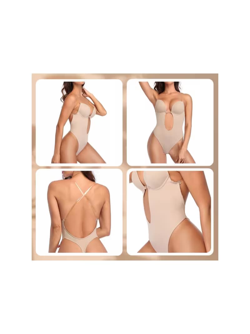 BODY DO SUKNI BIUSTONOSZ BEZ PLECÓW DO SUKIENKI NA RAMIĄCZKACH BEŻOWE