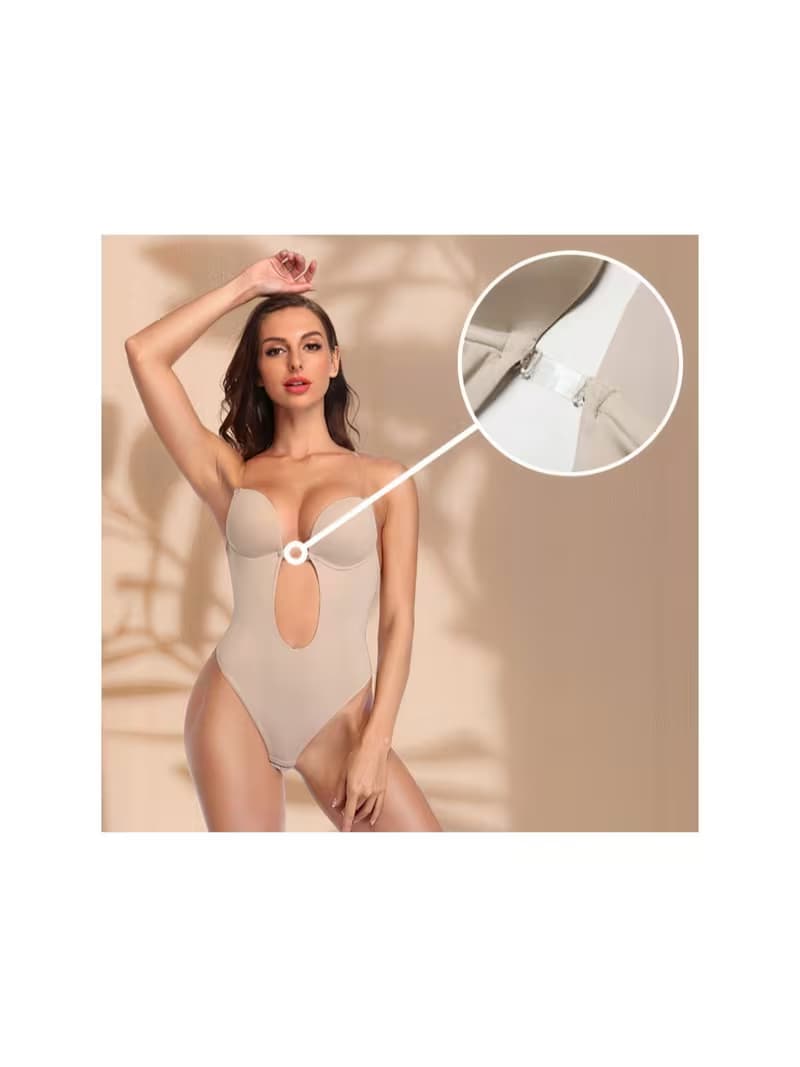 BODY DO SUKNI BIUSTONOSZ BEZ PLECÓW DO SUKIENKI NA RAMIĄCZKACH BEŻOWE